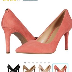 Michael Kors coral pumps sizes 7, 9, 9.5 and 10
